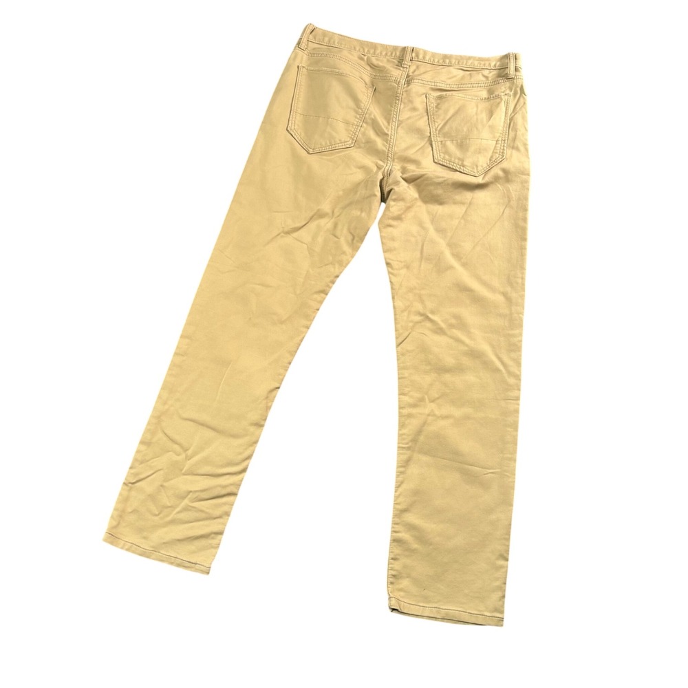 Banana Republic Travel Jean‎ Slim Fit Khaki Pants Mens 35x29.5 Preppy Tradcore
